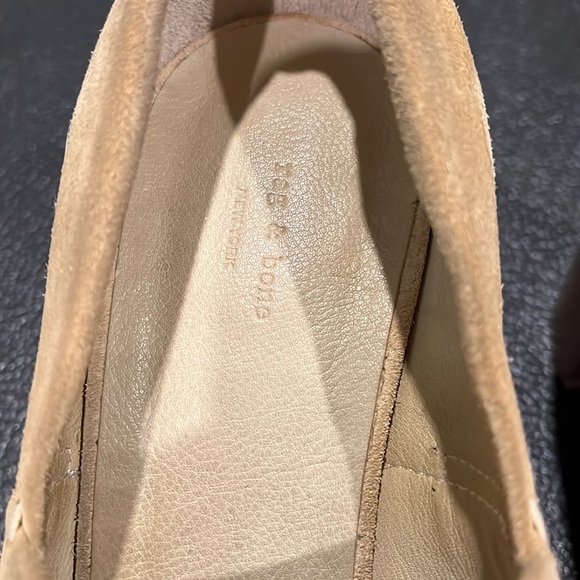 Rag and Bone Myra Suede Peep Toe Block Heels - Picture 15 of 16